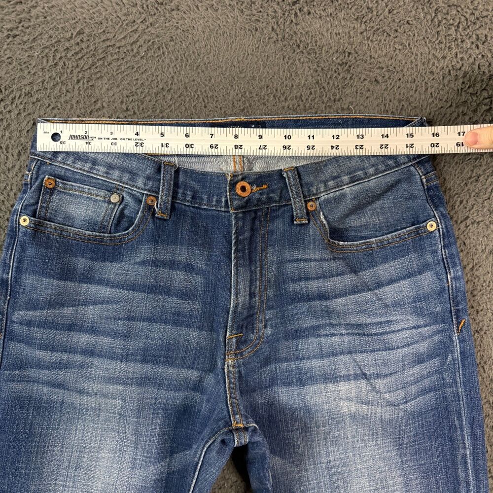 Lucky Brand Jeans Mens 31x32 Blue 363 Vintage Straight Fit Dark Wash Denim Pants - Picture 5 of 15